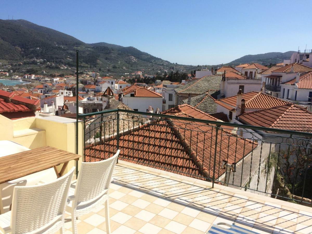 Angies House Apartment Bandar Skopelos Luaran gambar